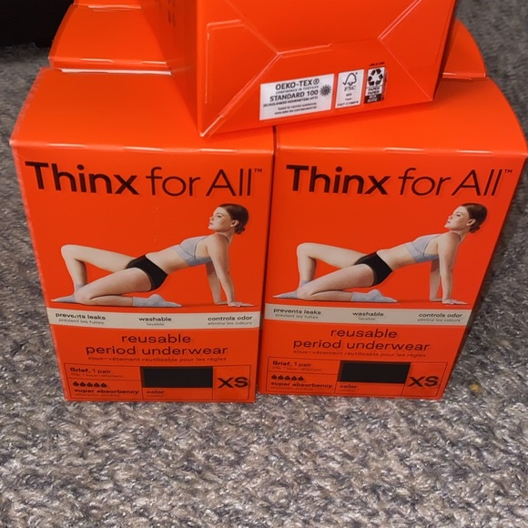 Thinx for All | Reusable Period Underwear Size XS and Small - Picture 2 of 3